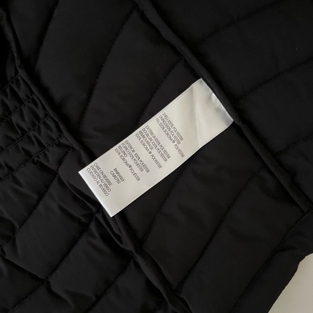 Calvin Klein Women's Black Hooded Puffer Jacket XS - Picture 11 of 11